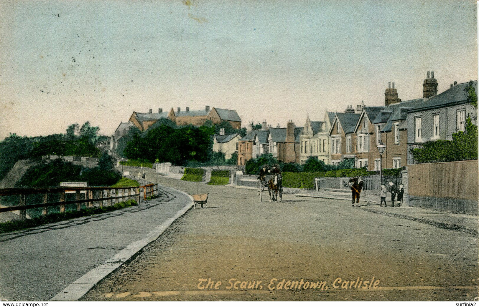 CUMBRIA - CARLISLE - EDENTOWN - THE SCAUR 1905 Cu1375 - Carlisle