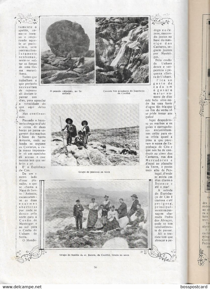 Serra Da Estrela - Lisboa - Fábrica De Moagem "Cruces & Barros -  Ilustração Portuguesa Nº 516, 1916 - Portugal - Allgemeine Literatur