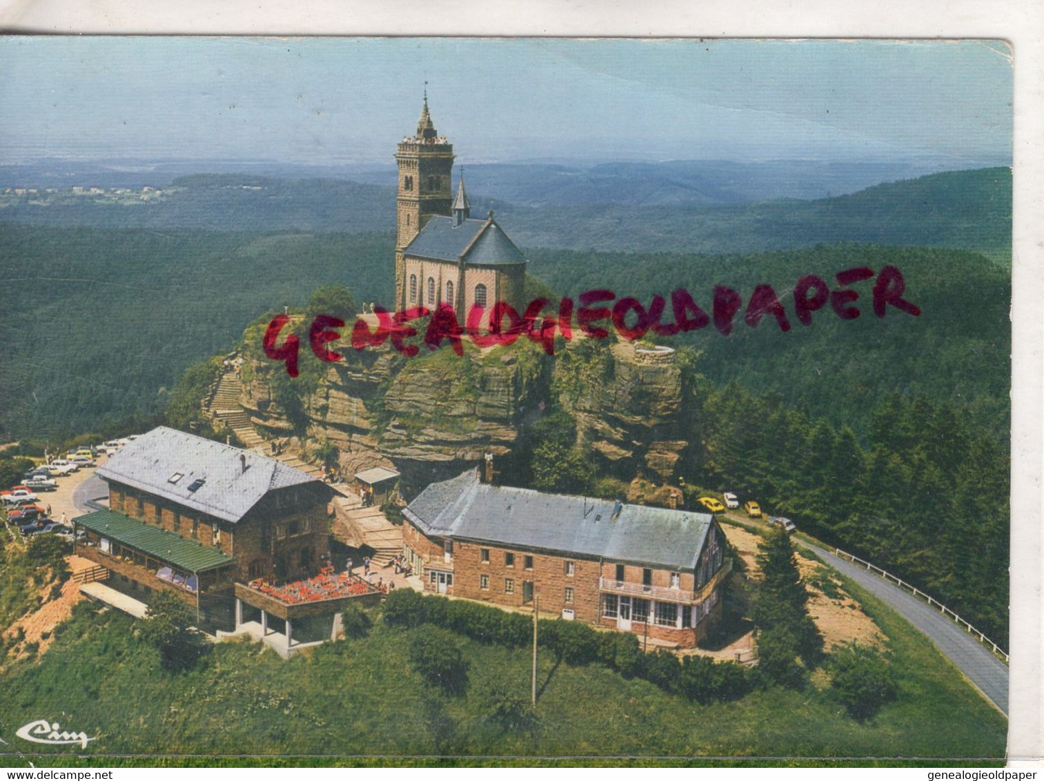 57- DABO - AU COEUR DU MASSIF VOSGIEN LE ROCHER ET LA CHAPELLE SAINT LEON - Dabo