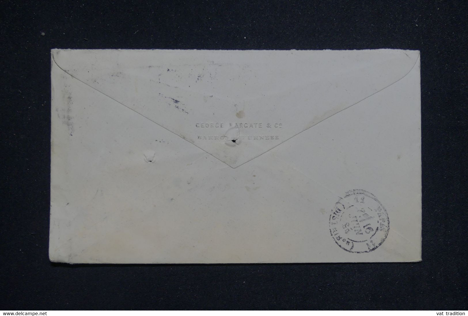 ROYAUME UNI - Enveloppe De Scarborough Pour La France En 1884 - L 132878 - Covers & Documents