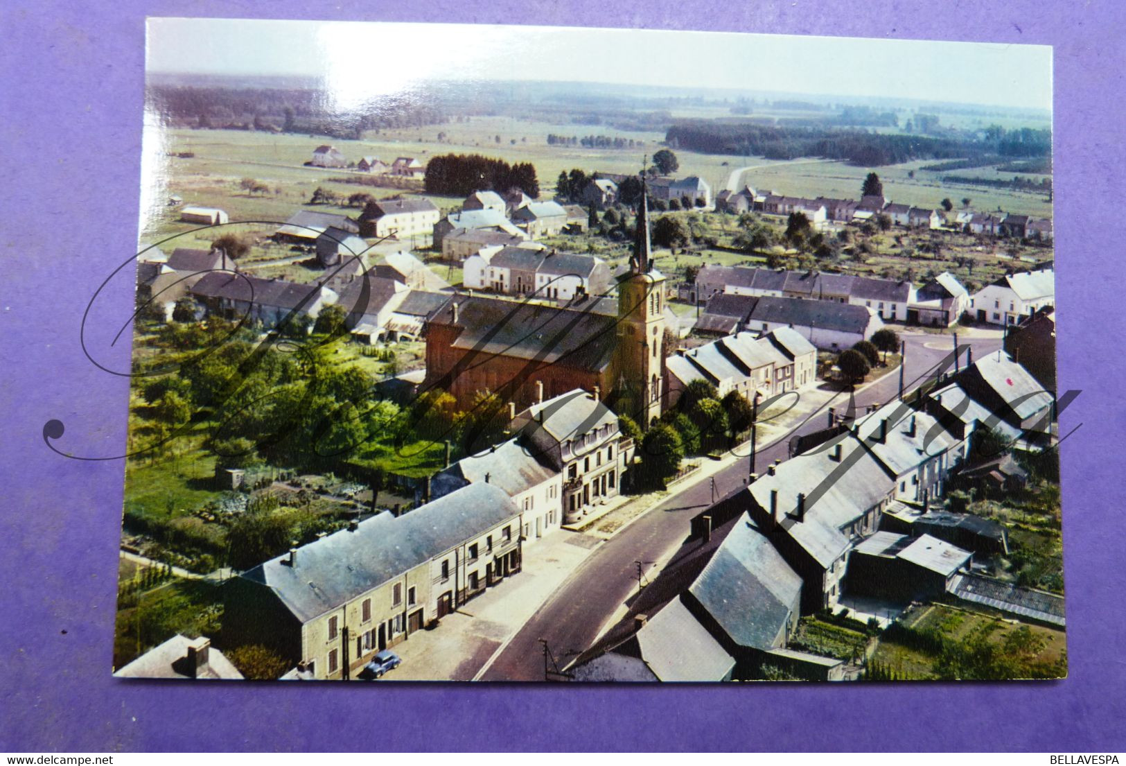 Sainte Marie Sur Semois.  Rue D'eglise.   Vue Aerienne - Etalle