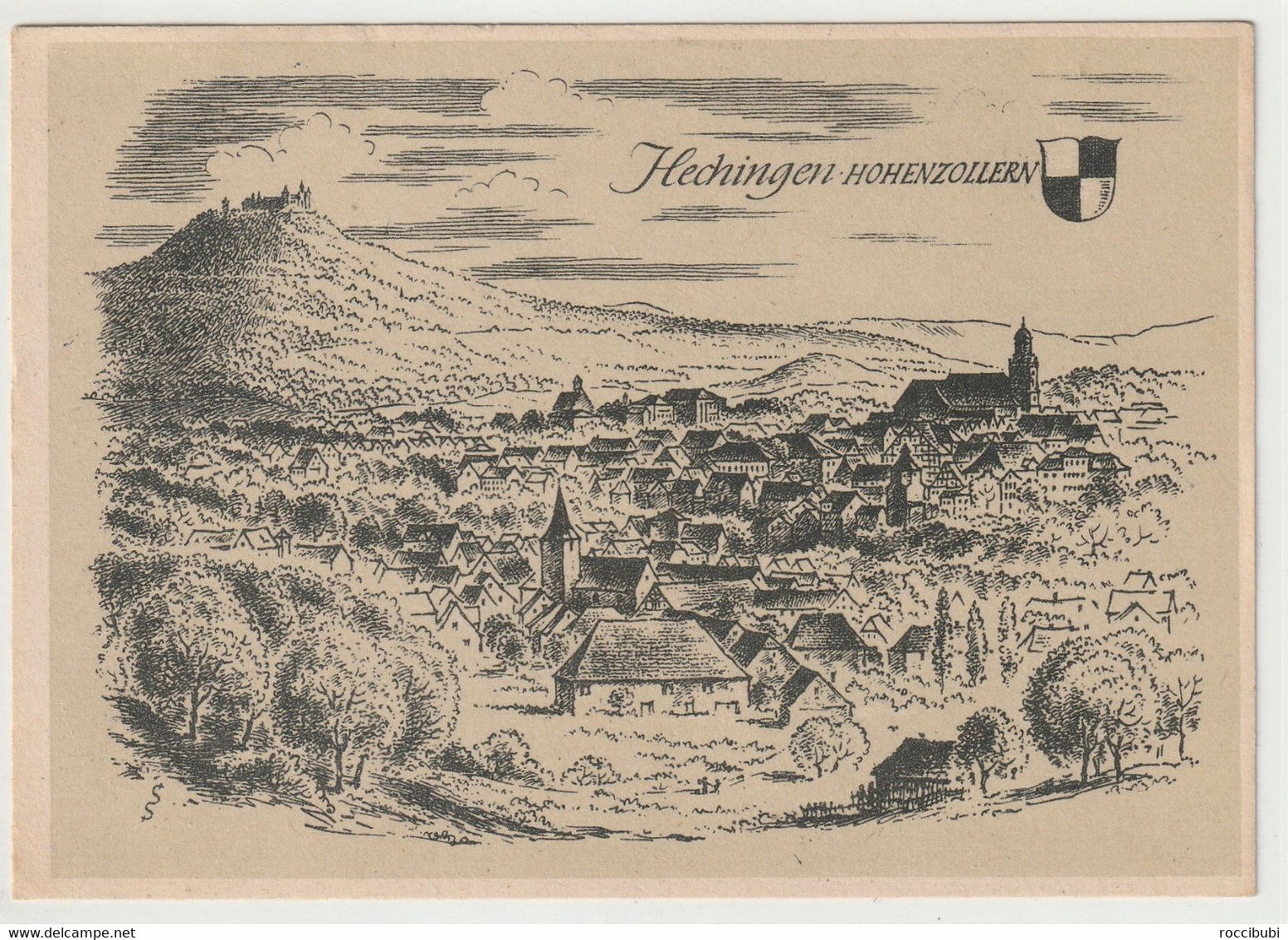 Hechingen, Ludwig Schäfer-Grohe, Württembergische Stadtbilder Aus Alten Und Neuen Tagen - Hechingen