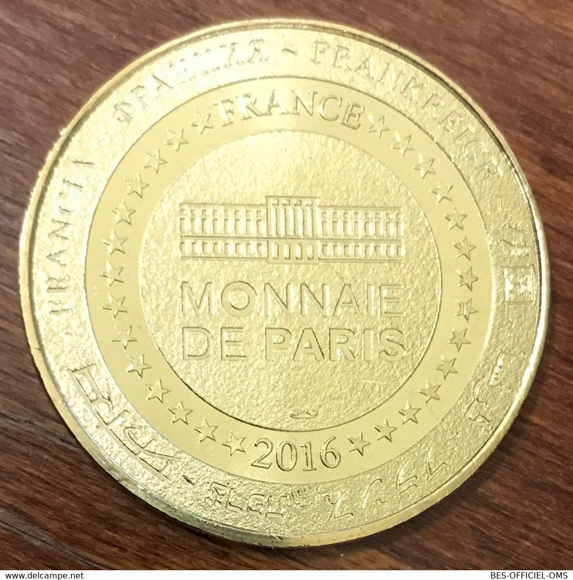 17 LA ROCHELLE LE PHARE DU BOUT DU MONDE MDP 2016 MEDAILLE SOUVENIR MONNAIE DE PARIS JETON TOURISTIQUE MEDAL COIN TOKENS - 2016
