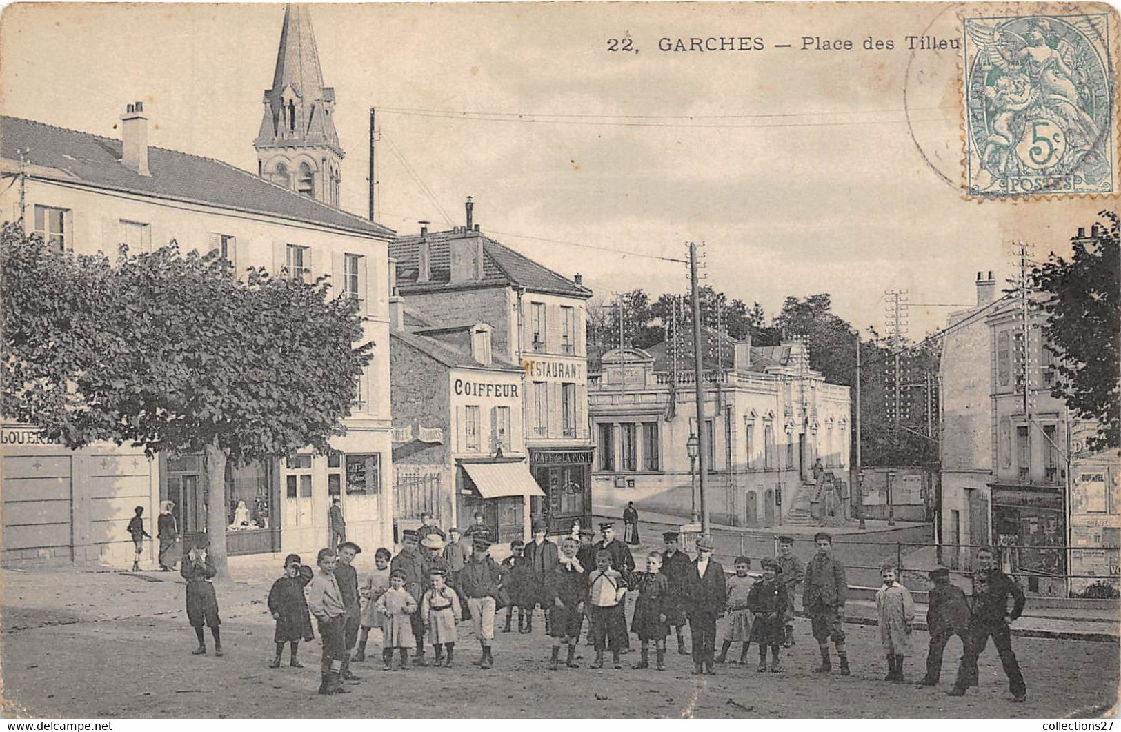 92-GARCHES- PLACE DES TILLEULS - Garches