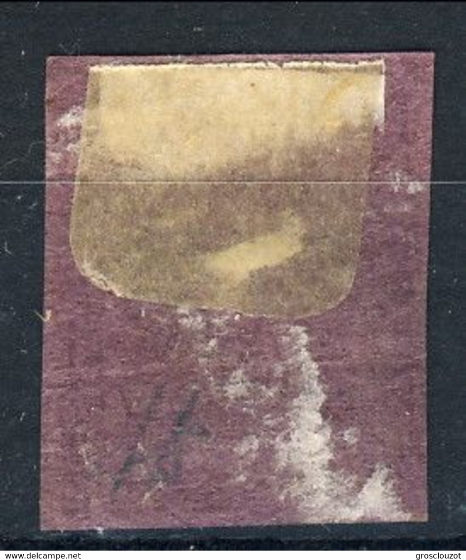 Parma 1852 SA N. 4 C. 25 Violetto, Usato, Ottimi Margini, 1° Scelta, Firma A. Diena, Cat. € 550 - Parma