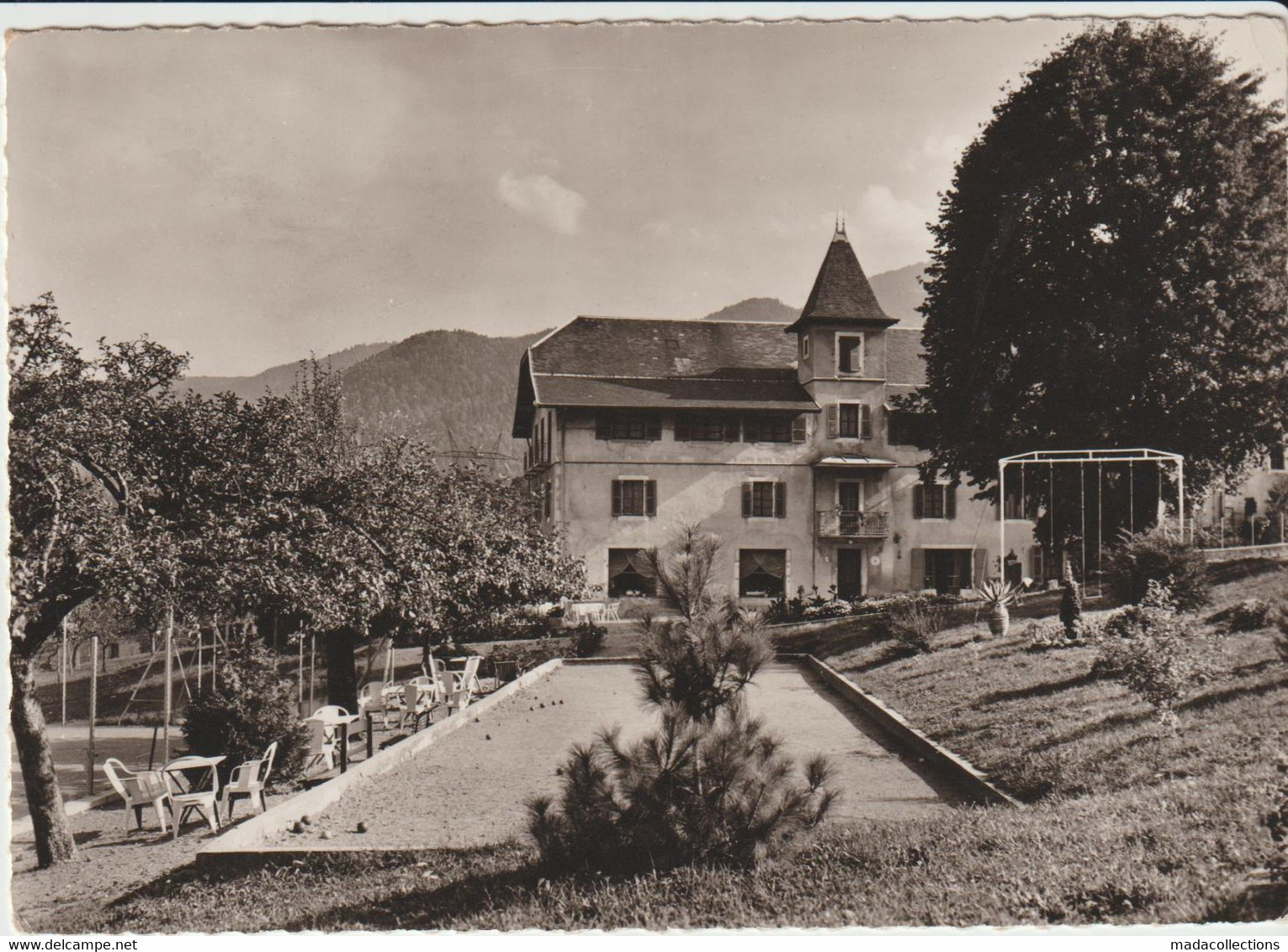 Doussard (74 - Haute Savoie)  Hôtel Marceau  - Jeux De Boules - CPM - Doussard