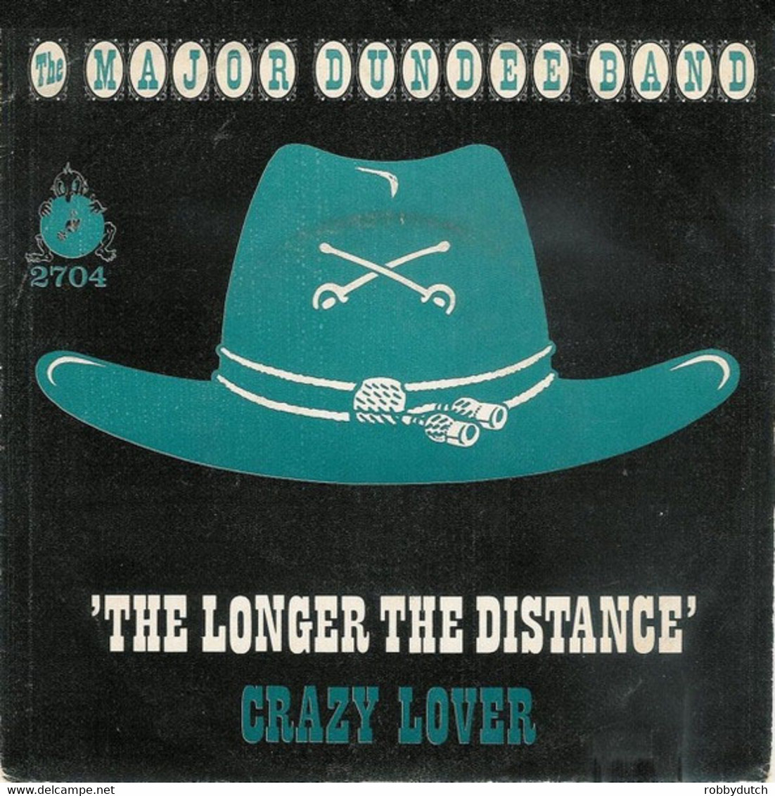 * 7" *  MAJOR DUNDEE BAND - THE LONGER THE DISTANCE (Holland 1978) - Country & Folk