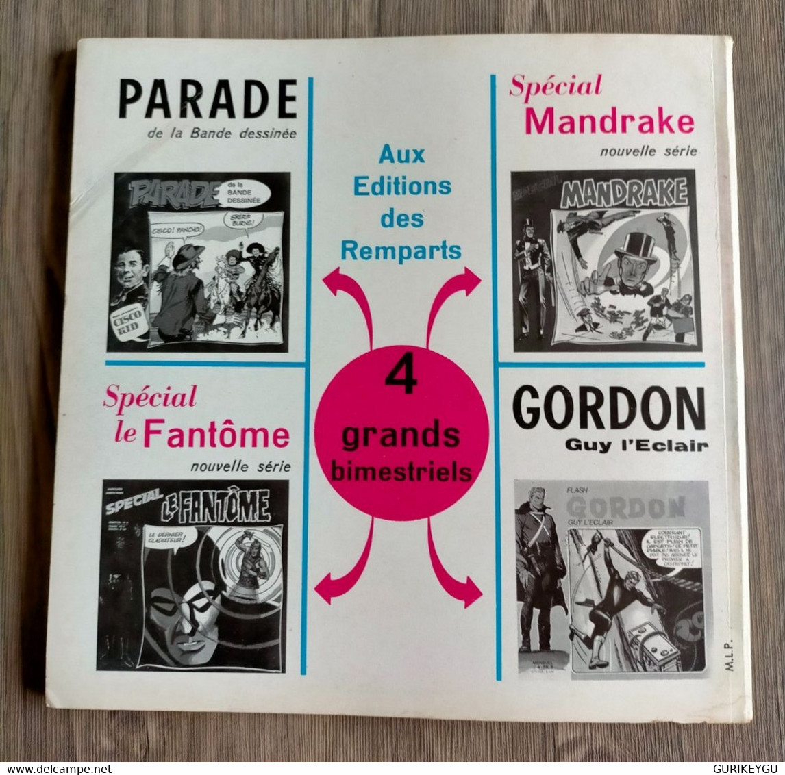 FLASH GORDON Guy L'éclair N° 6 Editions Des Remparts 10/1974 Le Monstre Aux Cinq Tètes - Donald Duck