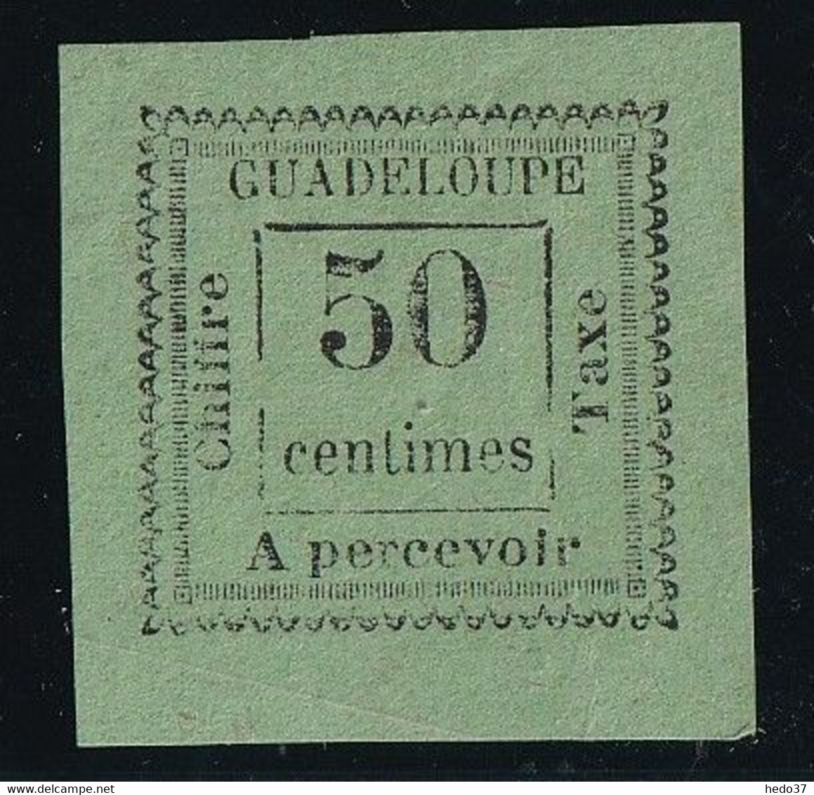 Guadeloupe Taxe N°12 - Neuf Sans Gomme - TB - Portomarken