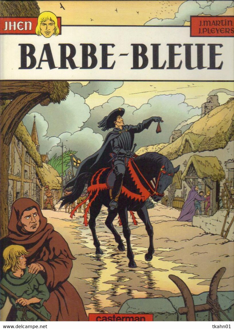 JHEN  " E-O "  " BARBE-BLEUE   "   CASTERMAN   DE 1984 - Jhen