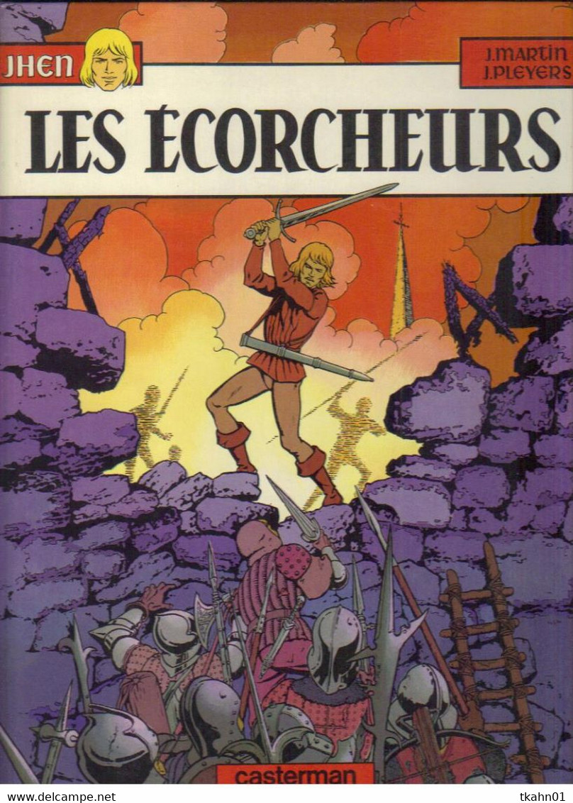 JHEN   "  " LES ECORCHEURS  "   CASTERMAN   DE 1984 - Jhen