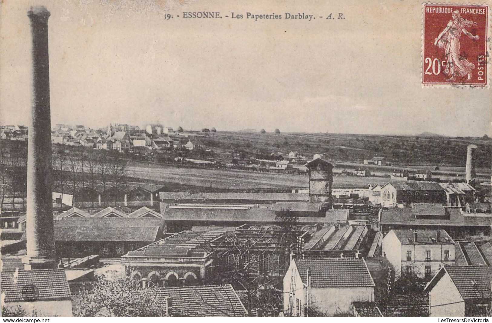 CPA - 91 - ESSONNE - Les Papeteries Barblay - A.R. - Essonnes