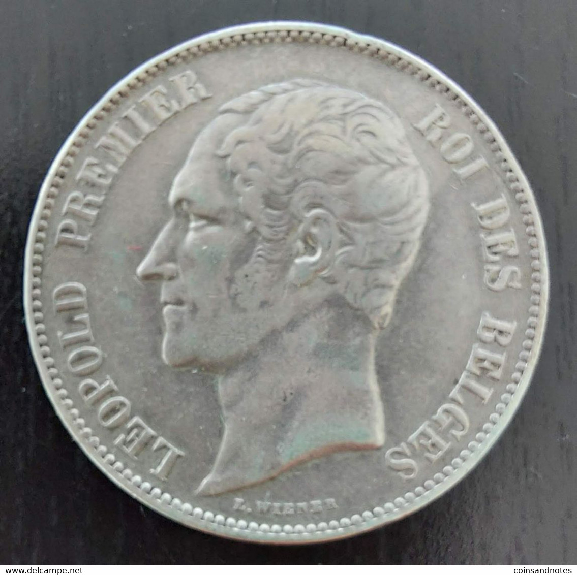 Belgium 1850 - 5 Fr Zilver - Leopold I - Morin 40 - ZFr - 5 Francs