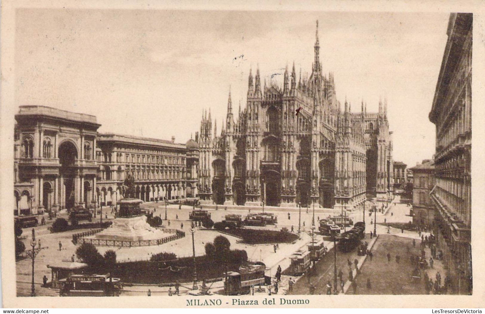 CPA Italie - Milano - Piazza Del Duomo - Milano (Mailand)