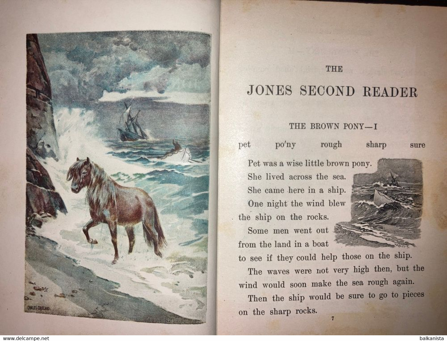 The Jones Second Reader  L. H. Jones  1903 - Lecteur Précoce