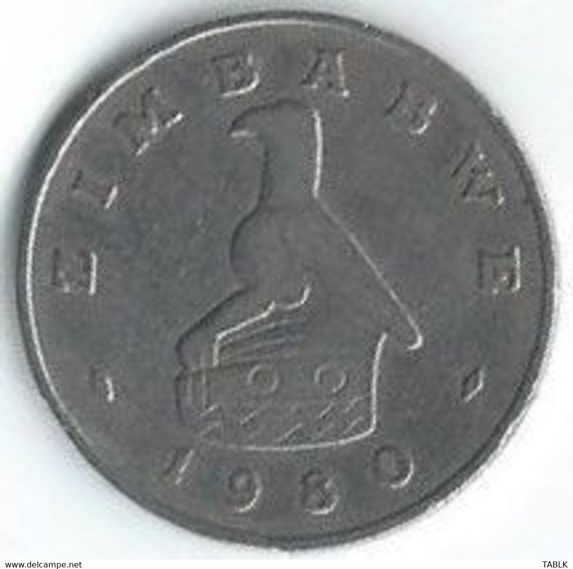 M770 - ZIMBABWE - 50 CENTS 1980 - Simbabwe