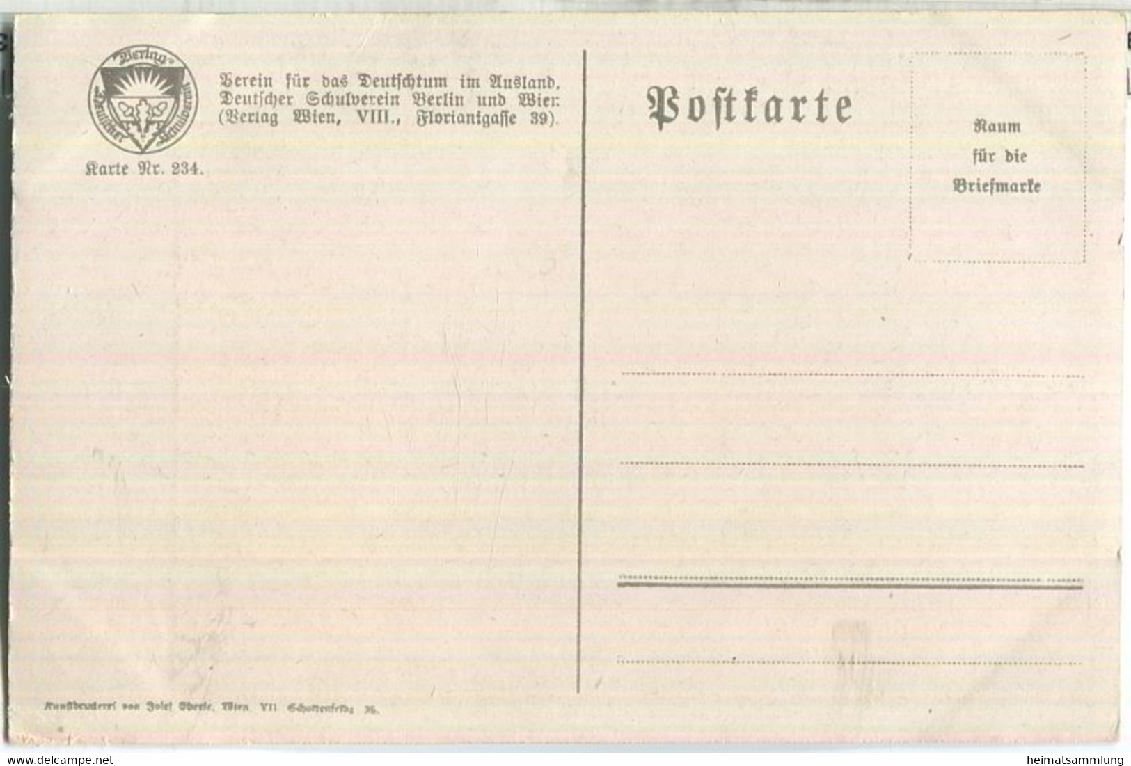 Klosterneuburg - Deutscher Schulverein Nr. 234 - Verlag Josef Eberle Wien - Klosterneuburg