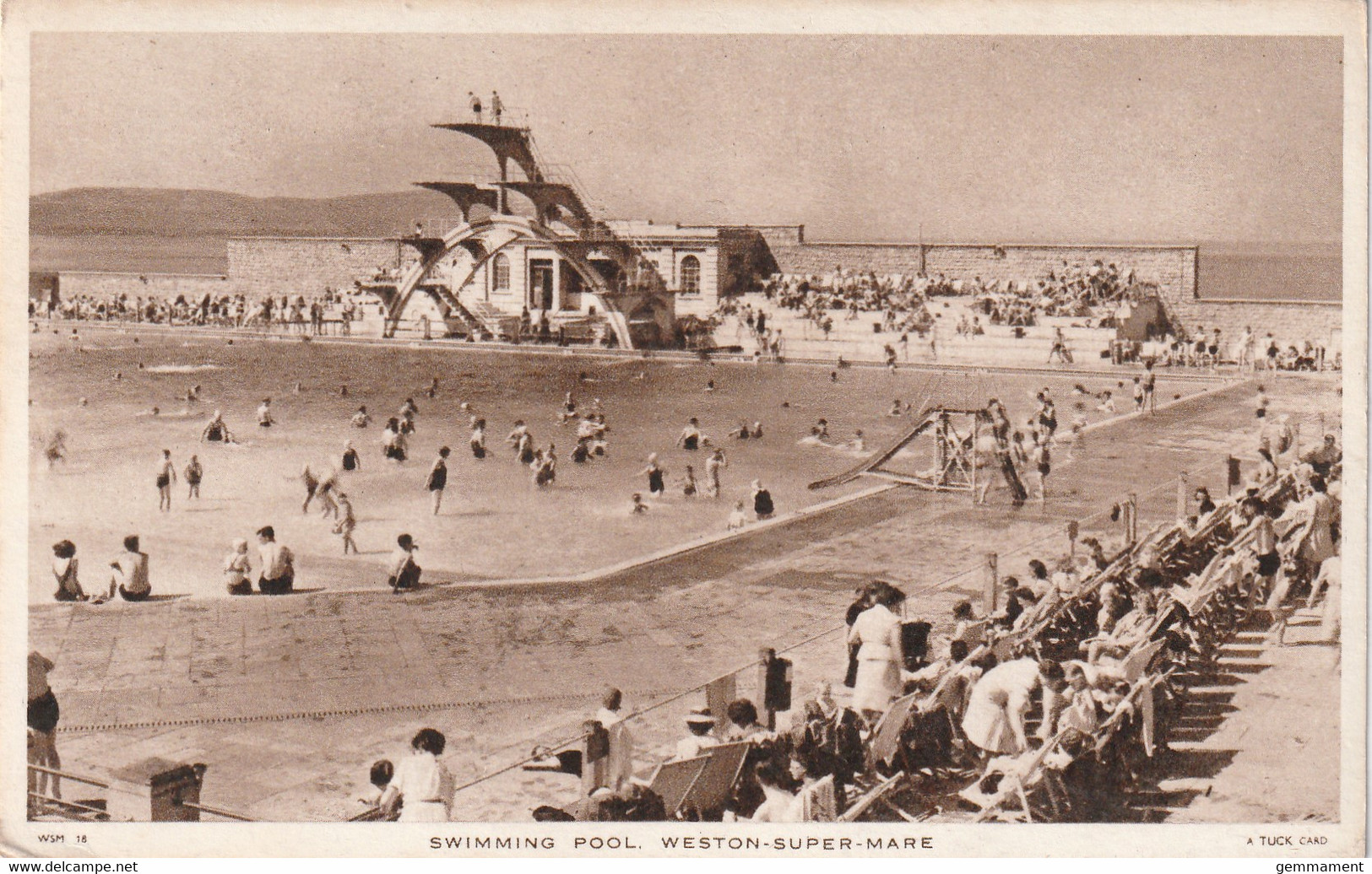 WESTON SUPER MARE - THE SWIMMING POOL - Weston-Super-Mare