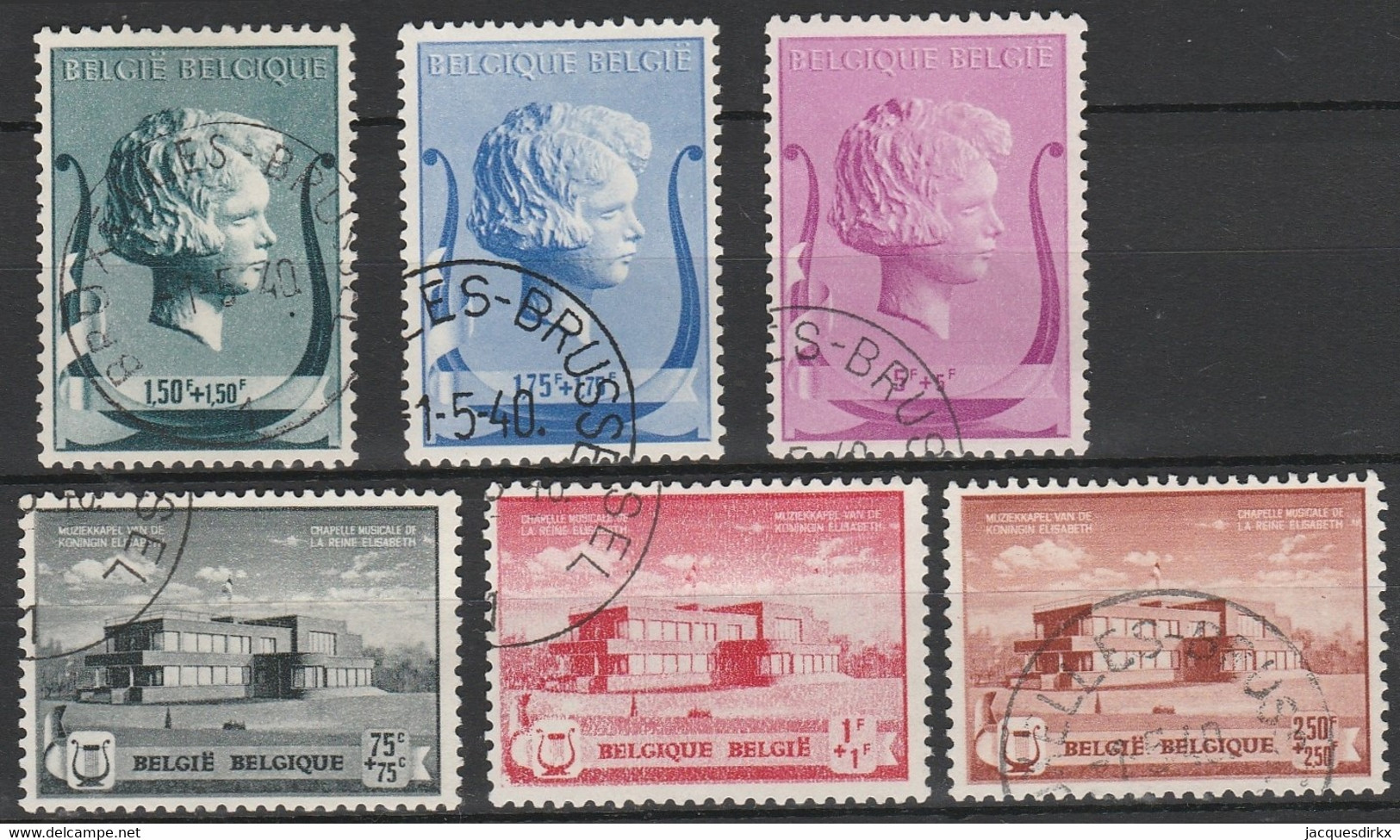 Belgie  .   OBP   .   532/537    .    O      .    Gestempeld   .  /  .   Neuf Avec Gomme - Used Stamps