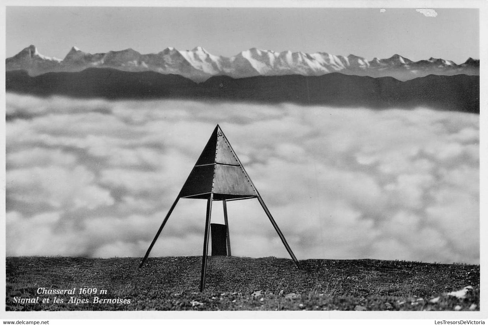 CPA - SUISSE - Chasseral - Signal Et Les Alpes Bernoises - Autres & Non Classés