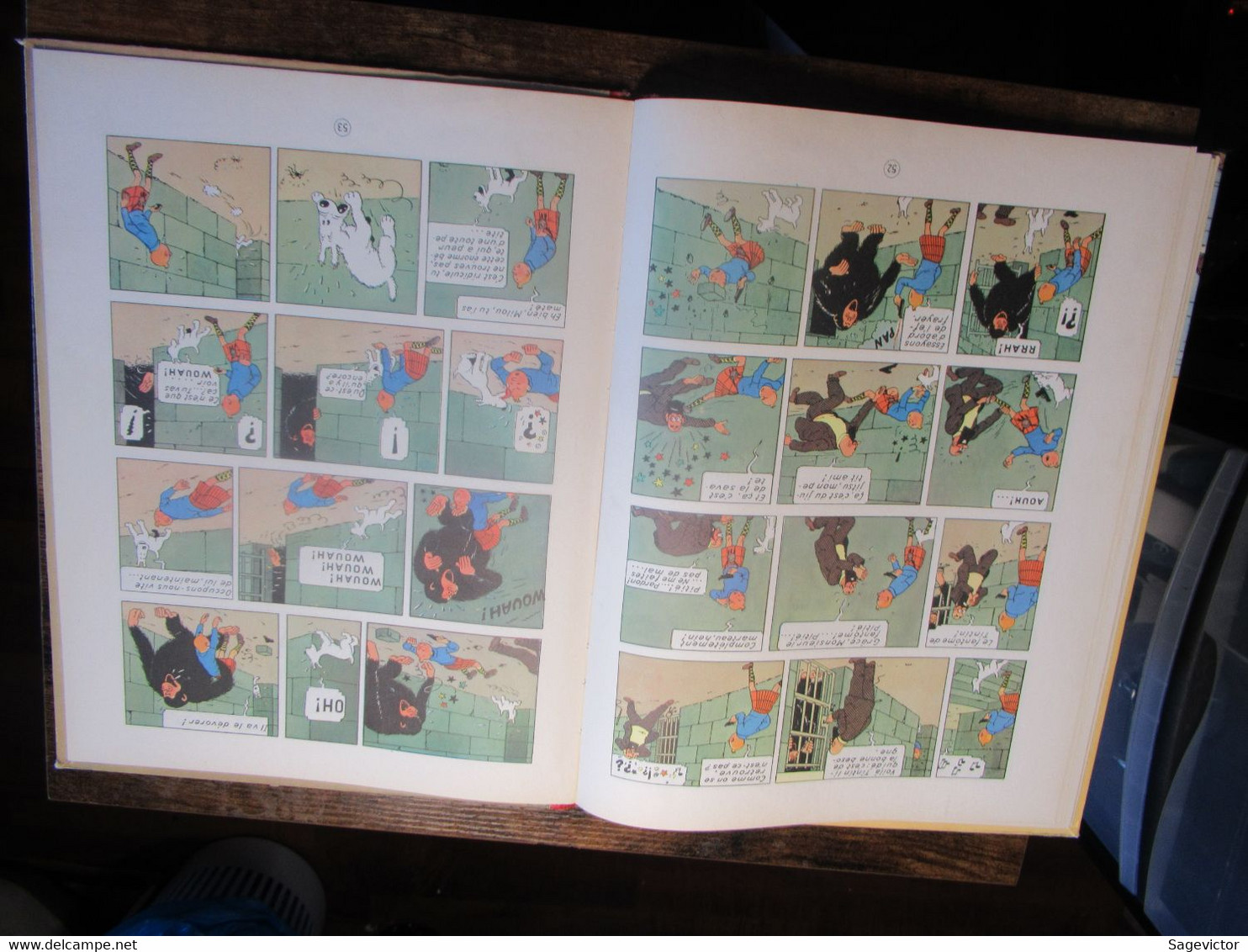 Tintin l'ile noire 1958 B25