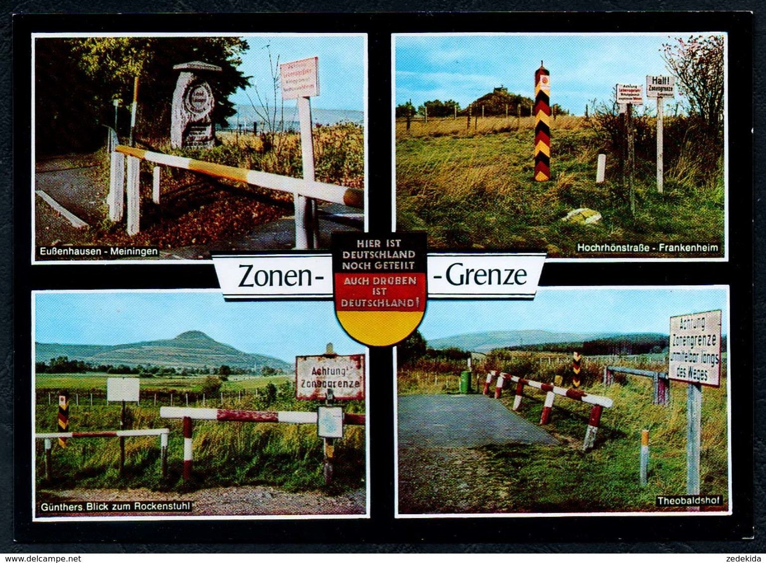 7266 - TOP DDR Grenze - Zonen Grenze Zonengrenze - Eiserner Vorhang - EWS Verlag Flieden - Muro De Berlin