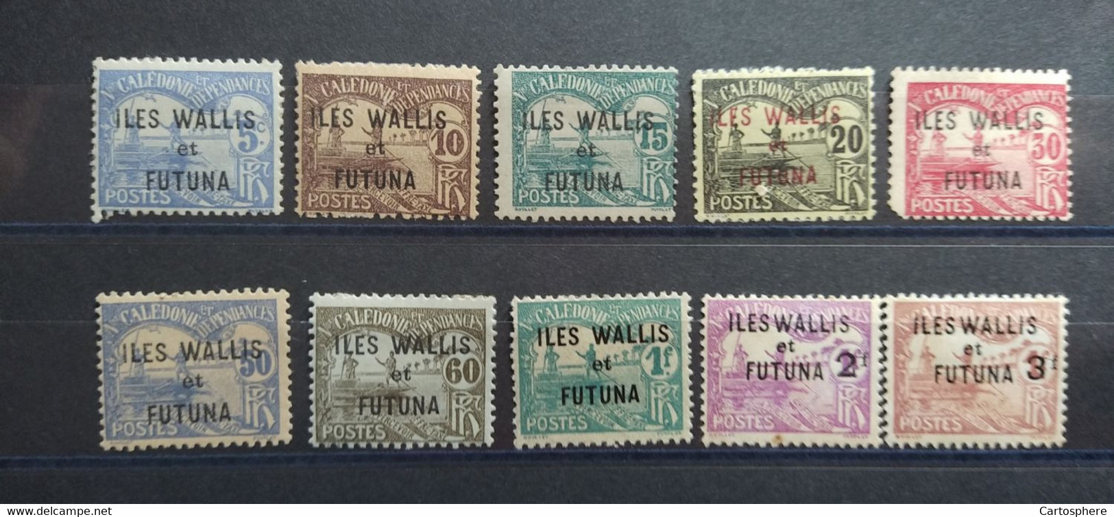 WALLIS ET FUTUNA - Taxe N° 1 à 10 * - - Postage Due