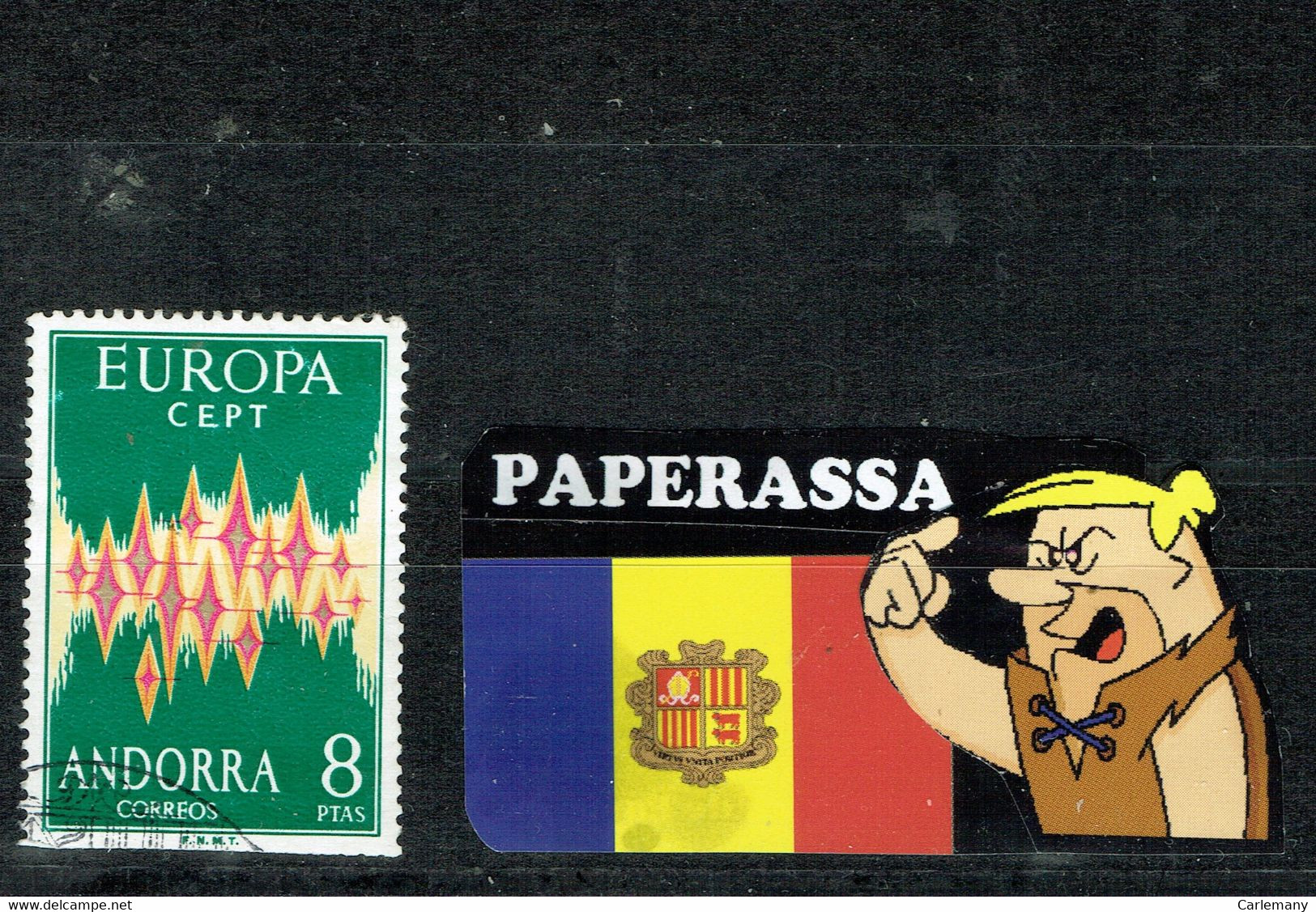 Europa 72 CEPT ANDORRA ESP. ANDORRE Usado Usage Observar - Other & Unclassified