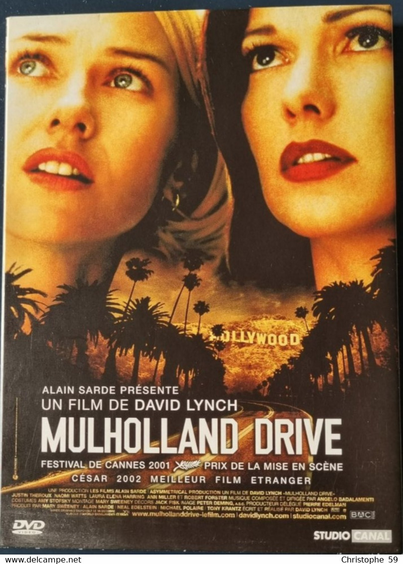 MULHOLLAND DRIVE. DVD. David Lynch - Classici