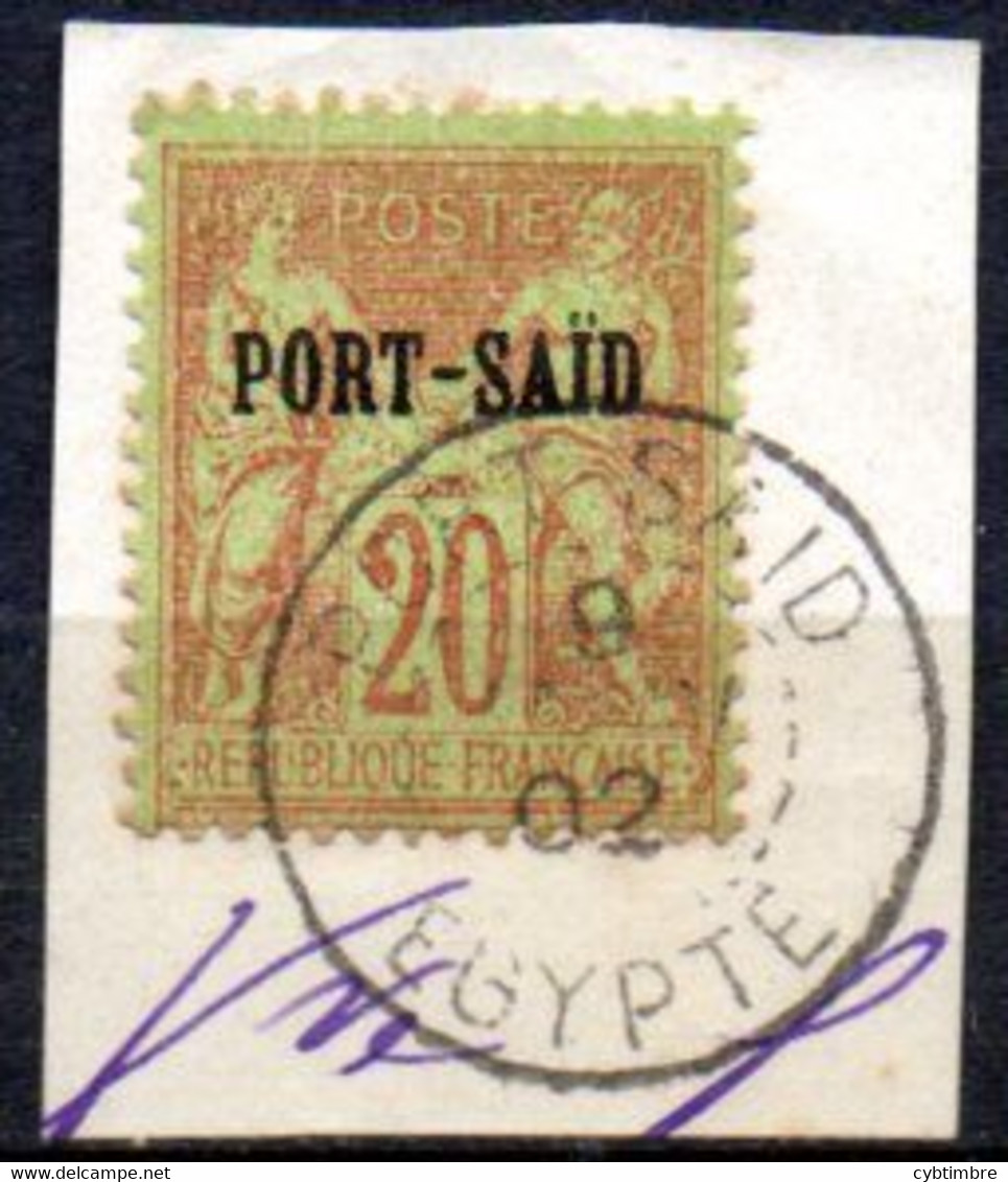 Port Saïd: Yvert N° 10 - Used Stamps