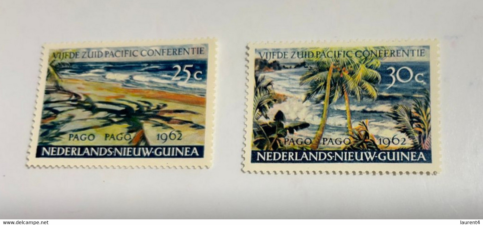 (stamp 24-10-2022) Mint / Neuf -  Nederlands New Guinea (1962) Pago Pago - Niederländisch-Neuguinea