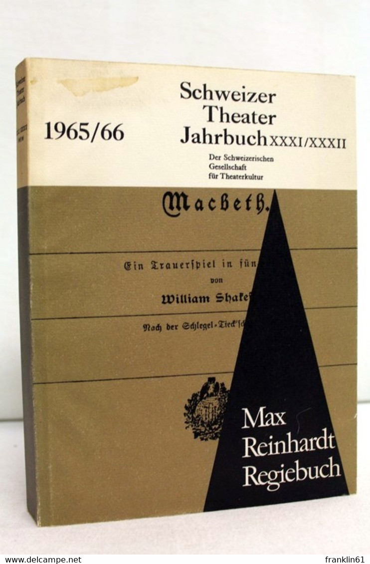 Schweizer Theater-Jahrbuch XXXI/XXXII. - Théâtre & Danse