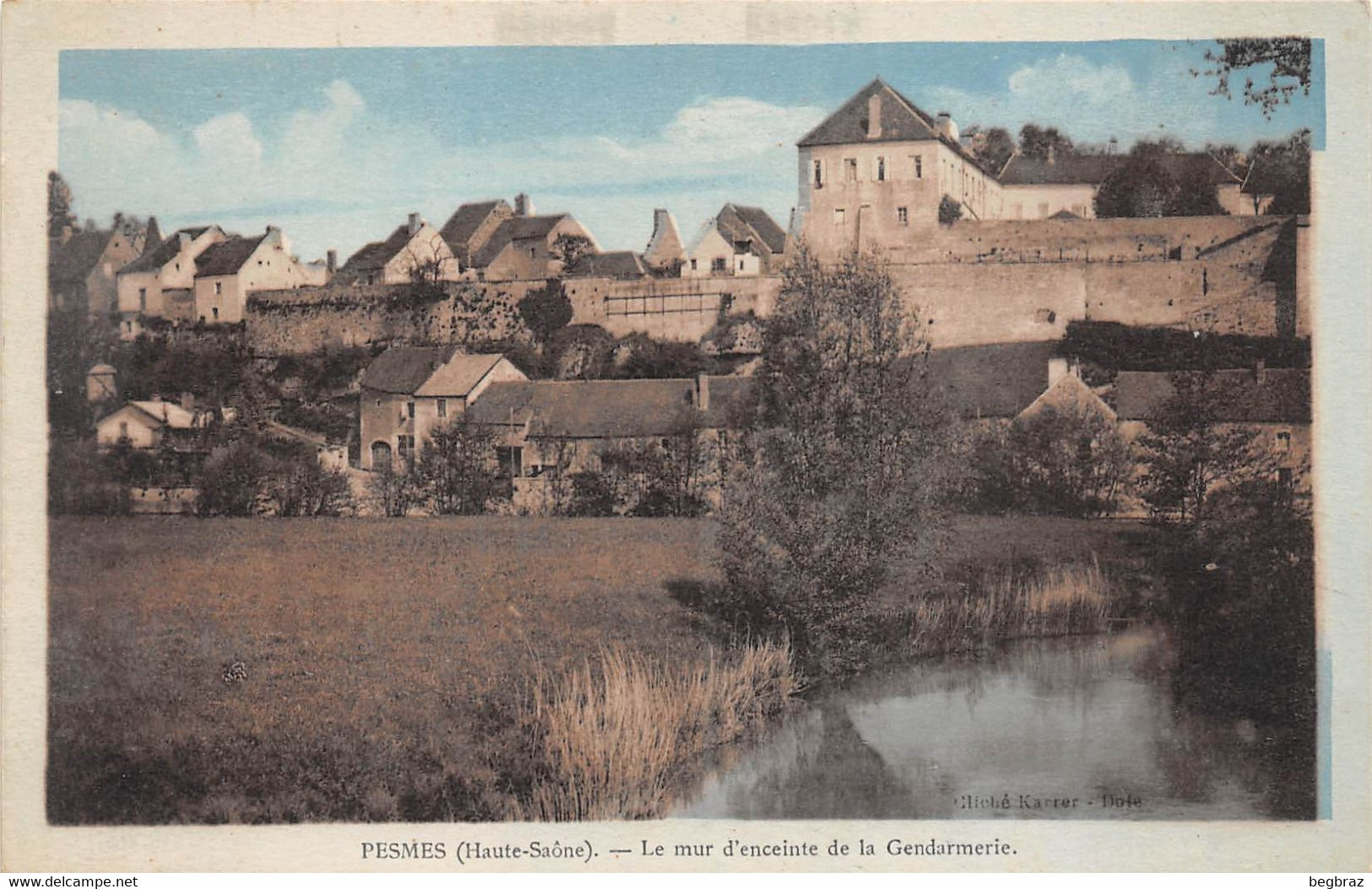 PESMES    LA GENDARMERIE - Pesmes