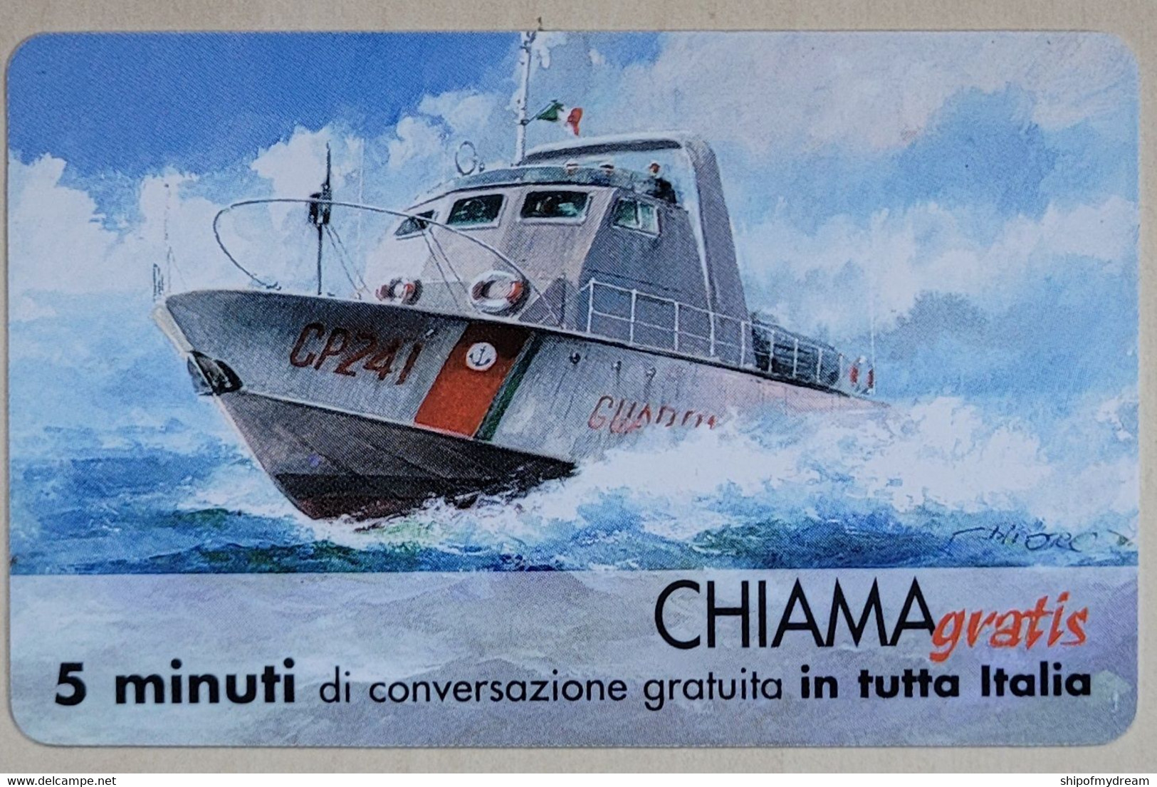 Italy. Telecom. CHI0379. Guardia Costiera 1994. Mint. - Public Themes