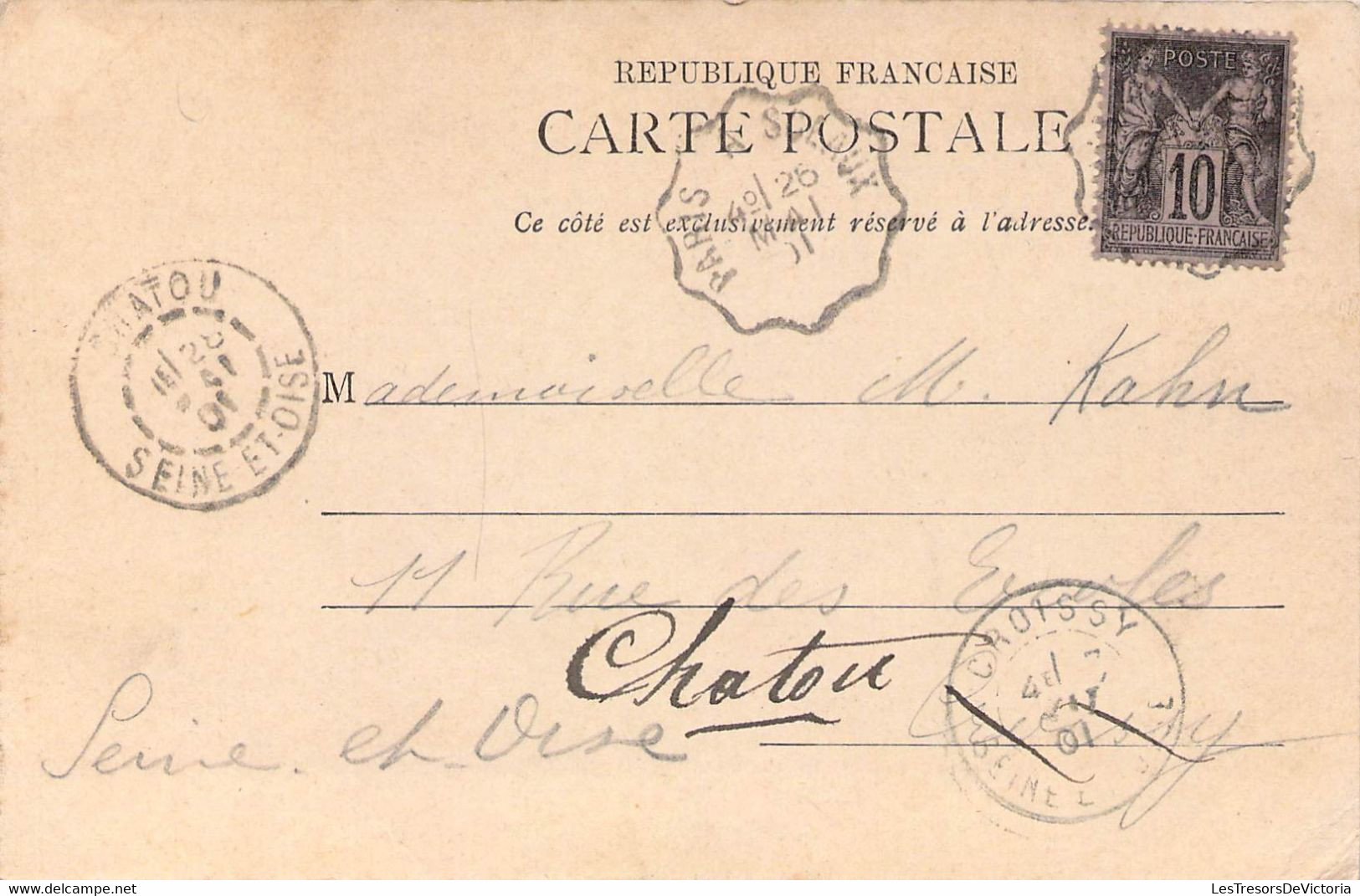 CPA - Souvenir De - ROBINSON - Boutique - étoile De David - Anes - Précurseur - Dos Non Divisé - Editeur Ch M Paris - Gruss Aus.../ Gruesse Aus...