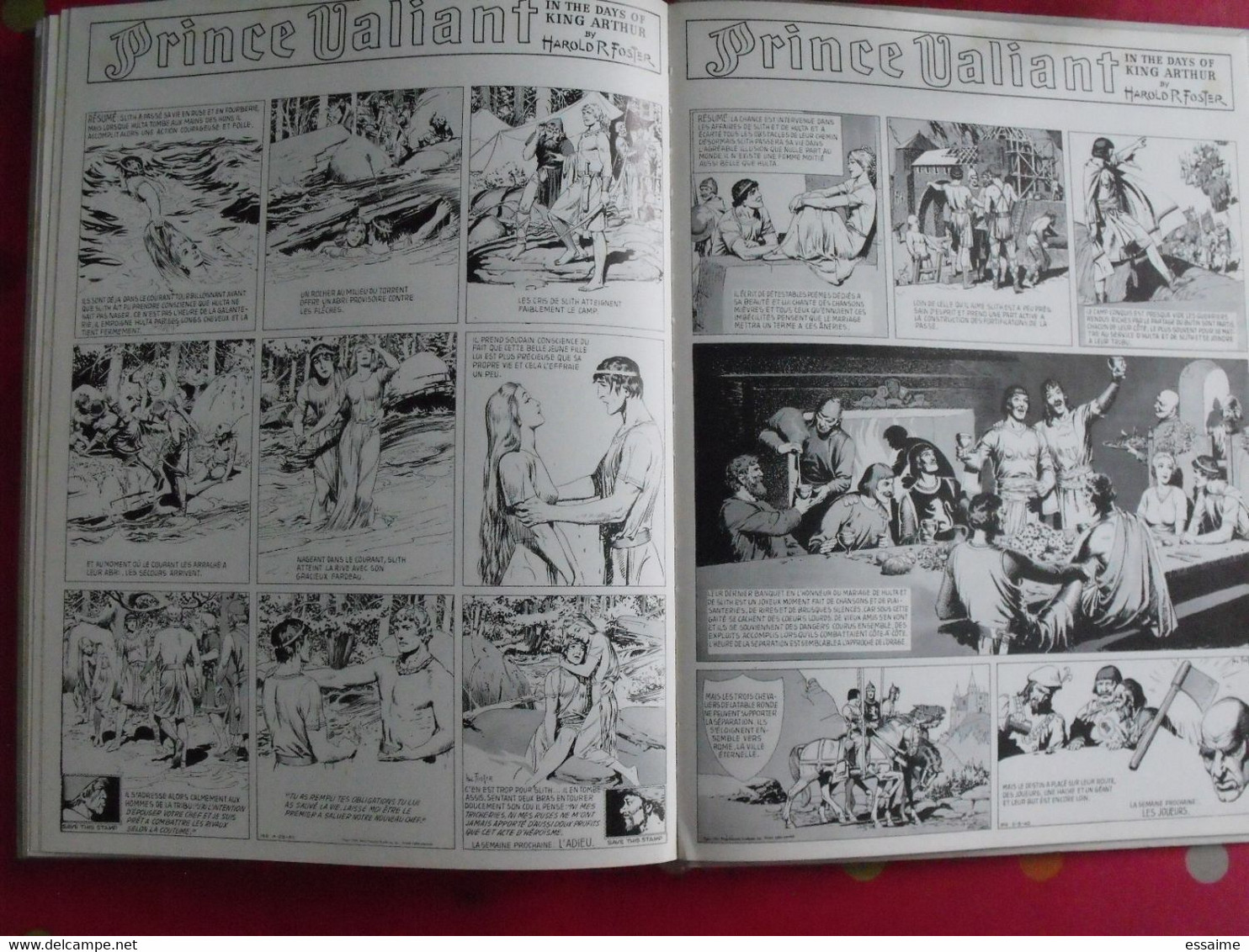 Prince Valiant 1. Harold Foster. éditions Serg 1973