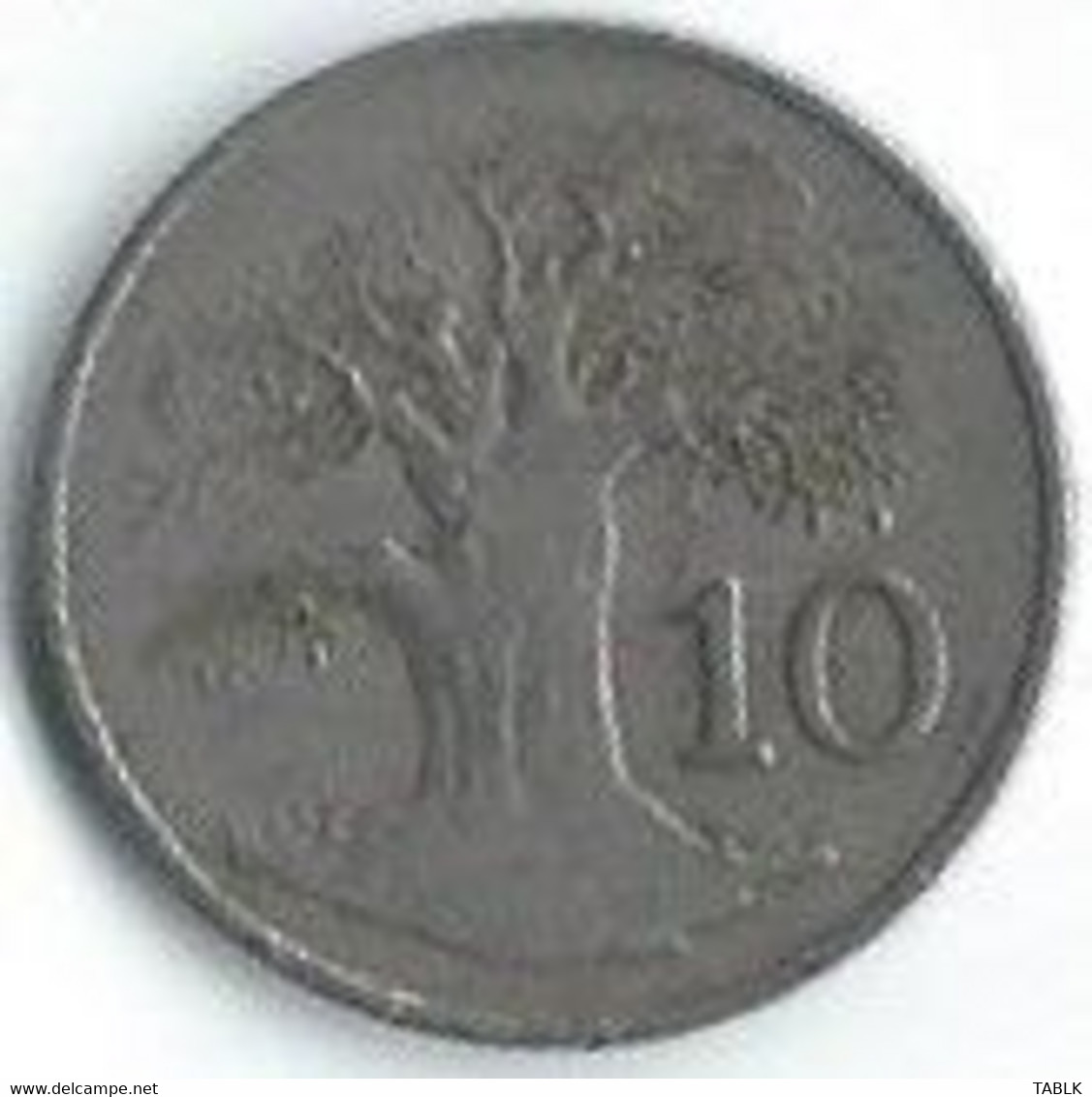 M803 - ZIMBABWE - 10 CENT 1980 - Zimbabwe