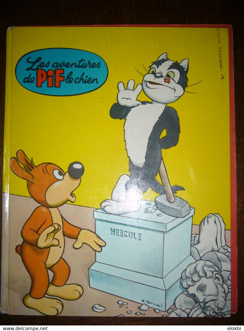 Les Aventures De Pif Le Chien N°42  (3ème Série) D’août 1961 à N°47 De Janvier 1962 Reliés Dans Un Album N°5 - Pif - Autres