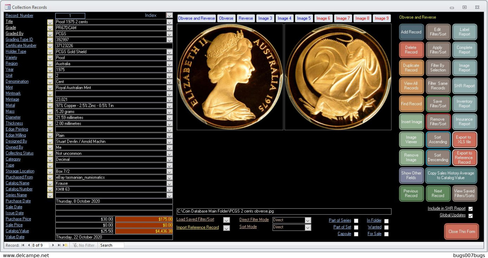 NEW 2020 Coin Collector Database Software CDROM Also Supplied By DOWNLOAD - Sonstige – Asien