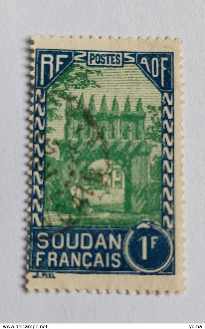 N° 78       Porte D' Entrée De La Cour De La Résidence De Djenné - Used Stamps