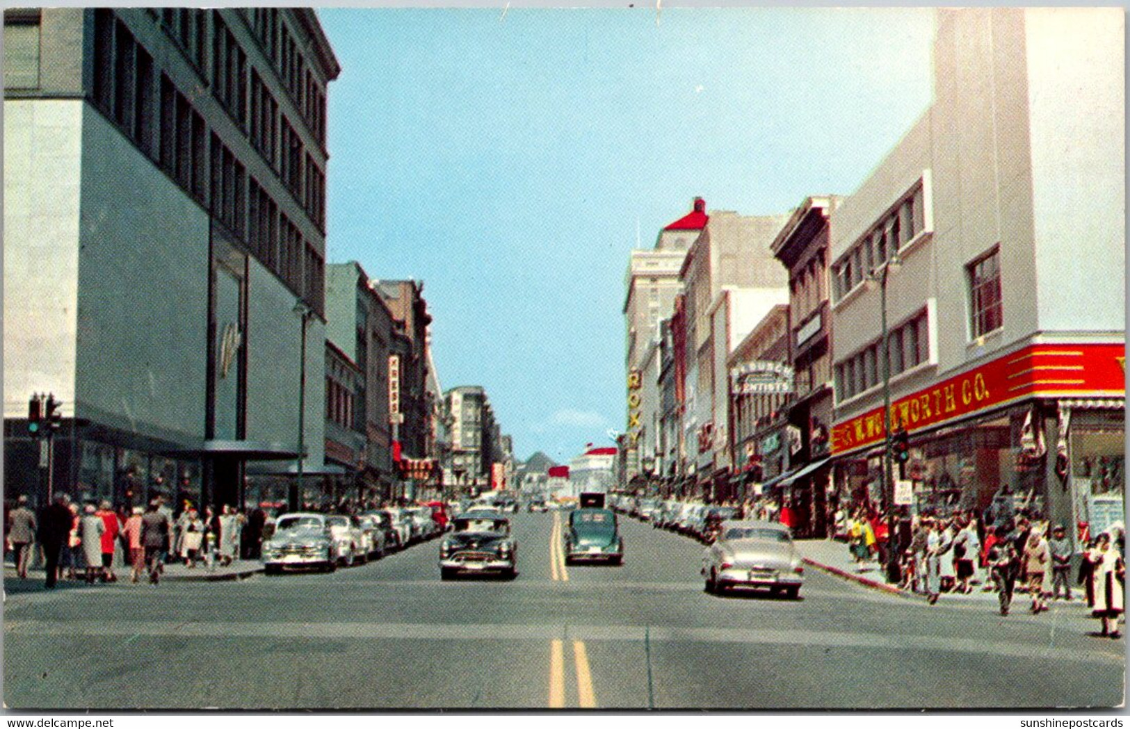 Washington Tacoma Broadway Downtown Shopping Area Woolworth - Tacoma