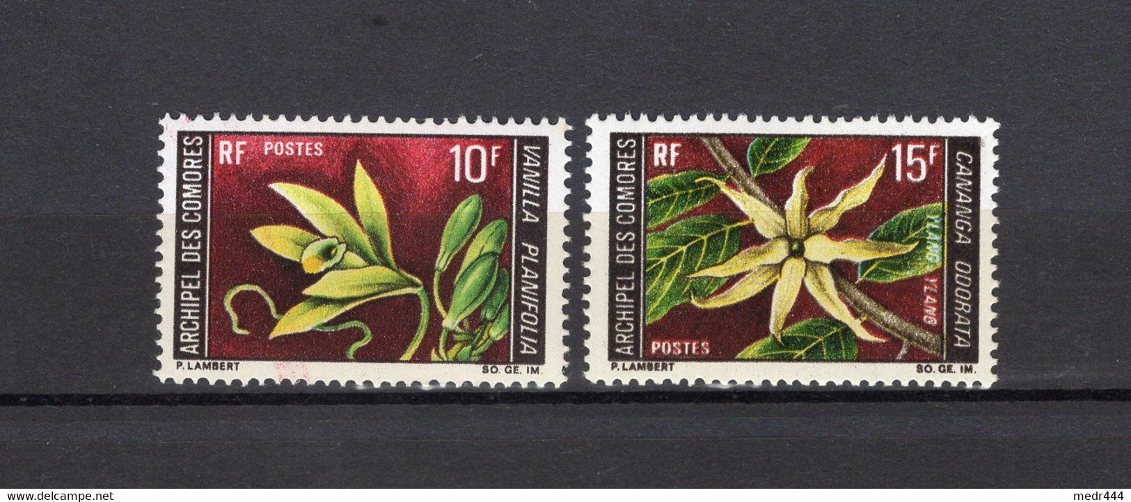 Comoro Islands/Archipel Des Comores 1969 - Flora - Flowers - Stamps 2v - Complete Set - MNH** Superb *** - Covers & Documents