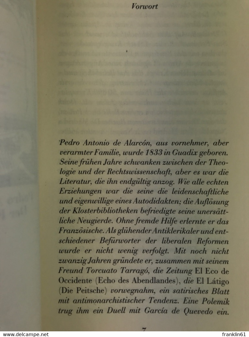 Die Meisterwerke Der Phantastischen Weltliteratur. Pedro Antonio De Alarcón. Der Freund Des Todes. Argentinisc - Science-Fiction