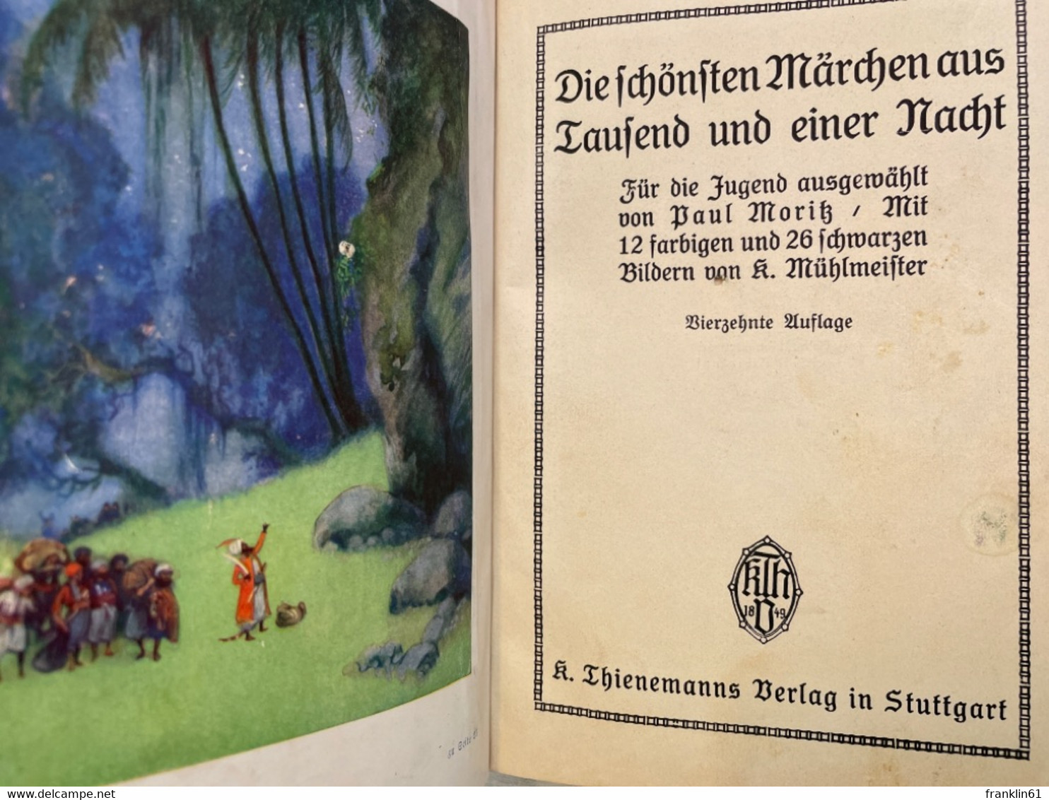 Die Schönsten Märchen Aus Tausend Und Einer Nacht. - Tales & Legends