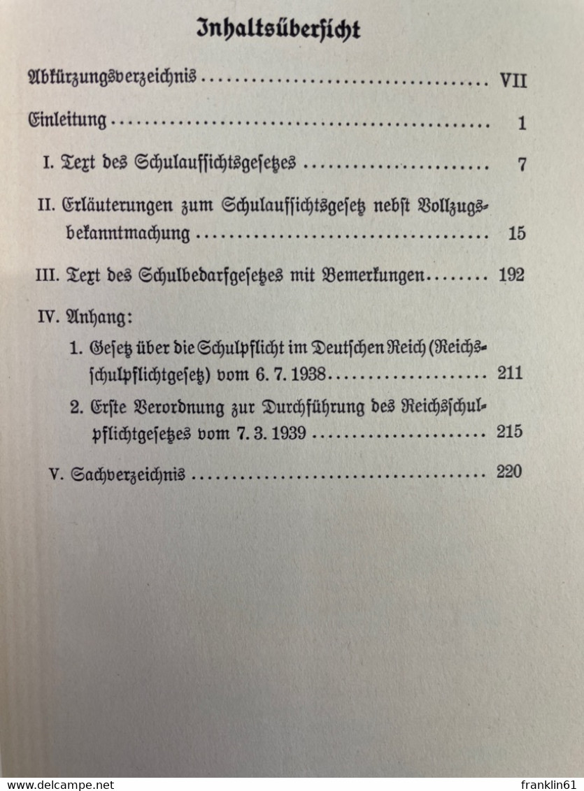 Die Bayerischen Volksschulgesetze : - Recht