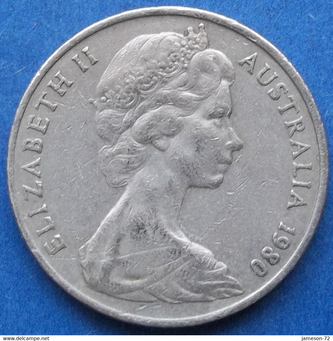 AUSTRALIA - 20 Cents 1980 "duckbill Platypus" KM# 66 Elizabeth II Decimal Coinage (1971-2022) - Edelweiss Coins - 20 Cents