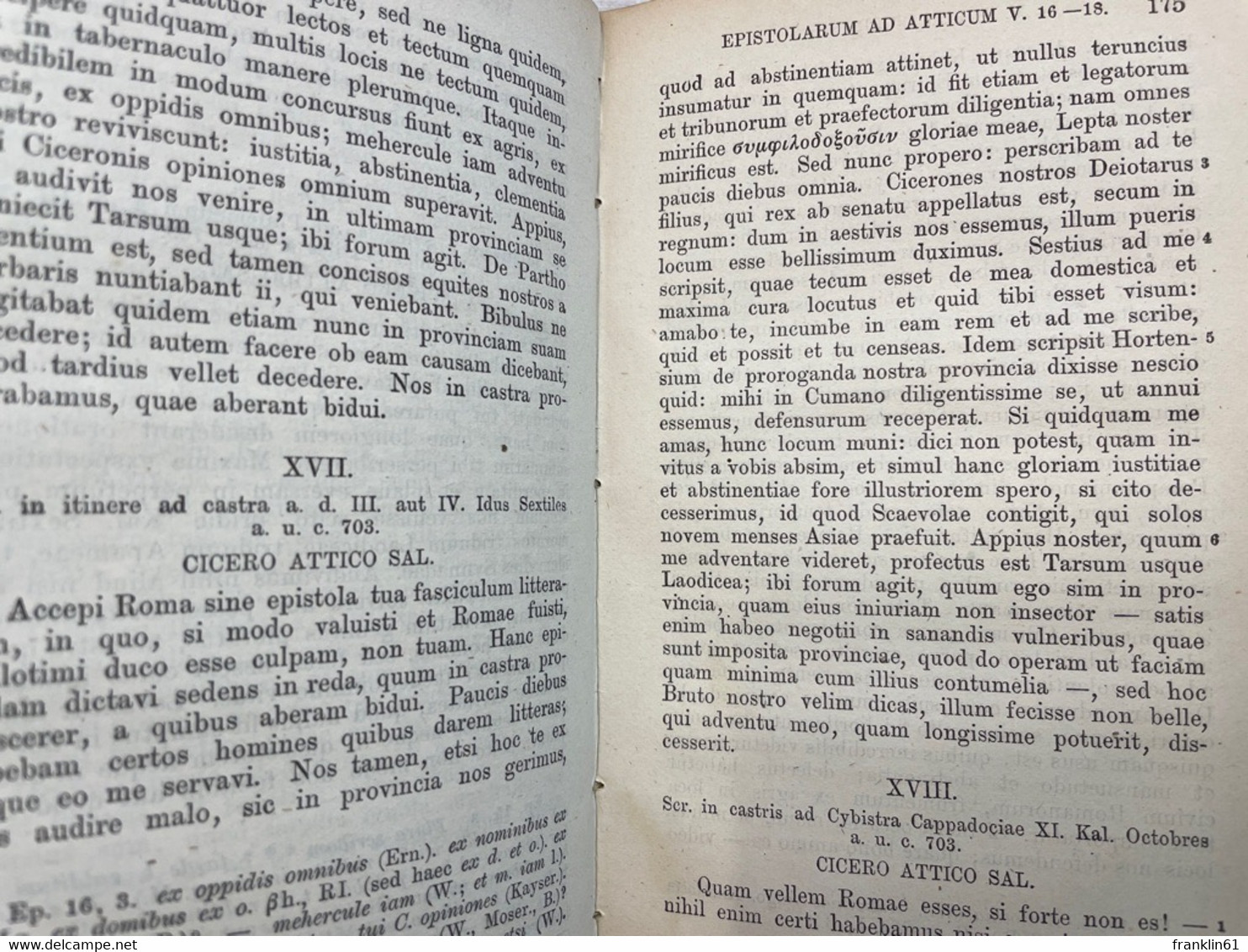 Marci Tullii Ciceronis Epistolae. Vol. II. - Philosophie