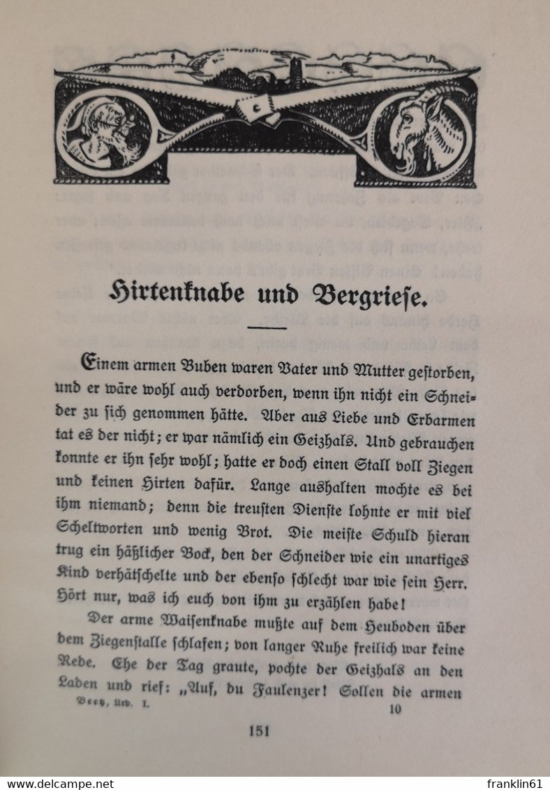 URD. Deutsche Volksmärchen aus dem Volskmunde gesammelt und nacherzählt