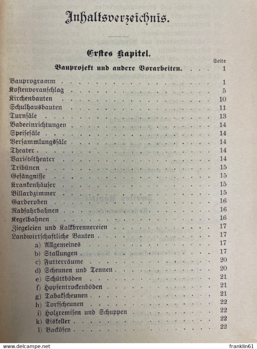 Baupraxis. Nachschlagebuch Für Alle Bauineressenten, Baufachleute Und Bauhandwerker. - DIY