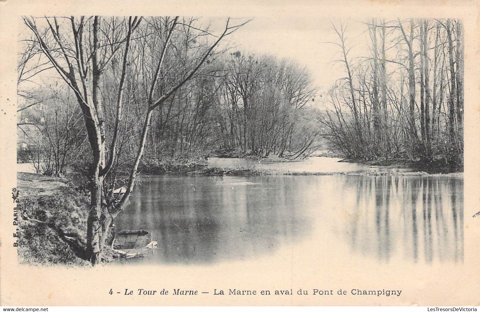 CPA - 94 - CHAMPIGNY SUR MARNE - Le Tour De Marne - La Marne En Aval Du Pont De Champigny - - Champigny Sur Marne